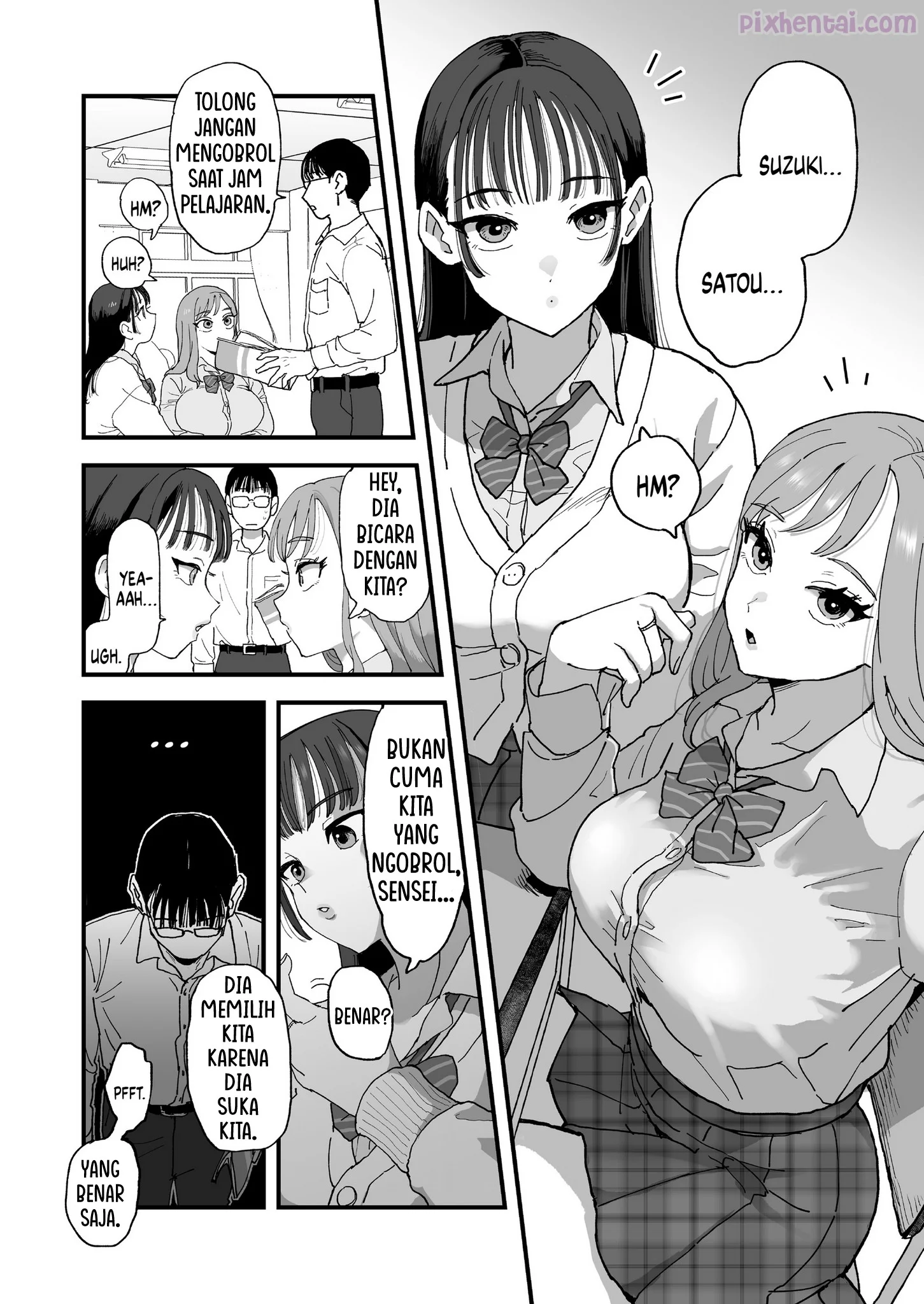 Komik hentai xxx manga sex bokep Satou to Suzuki 7